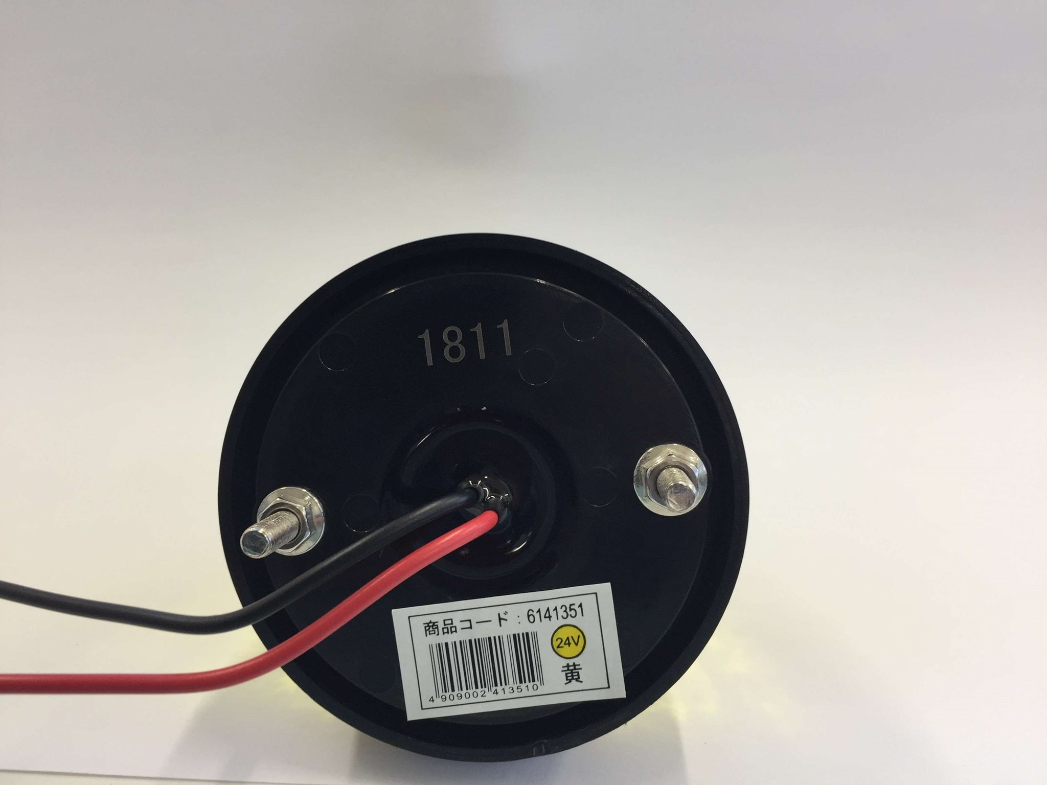 LEDクリスタルSマーカー 24V 黒ベース 黄レンズ/黄色 LEDクリスタルSマーカー 24V 黒ベース 黄レンズ/黄色
