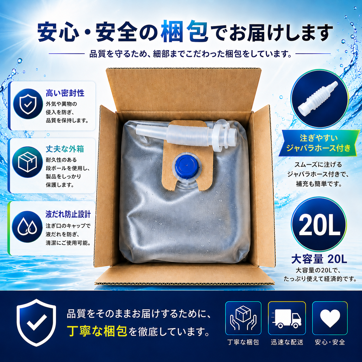 新日本化成 アドブルー 20L(高品質尿素水)大型ディーゼル車用尿素SCR 新日本化成 アドブルー 20L(高品質尿素水)大型ディーゼル車用尿素SCR