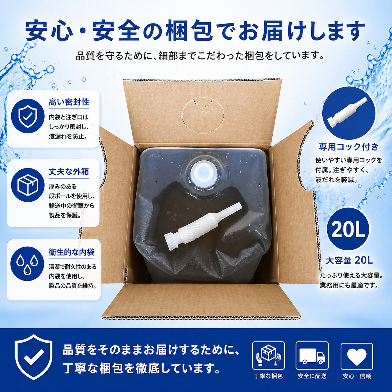 アドブルー 20L 業務用 尿素水 VDA認証 高純度 SCR対応 ディーゼル車用